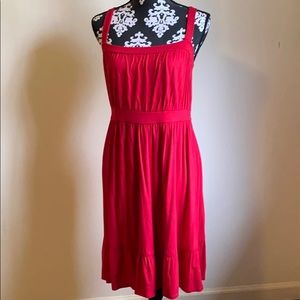 U-Knit Junior Sleeveless Ruffle Hem Dress